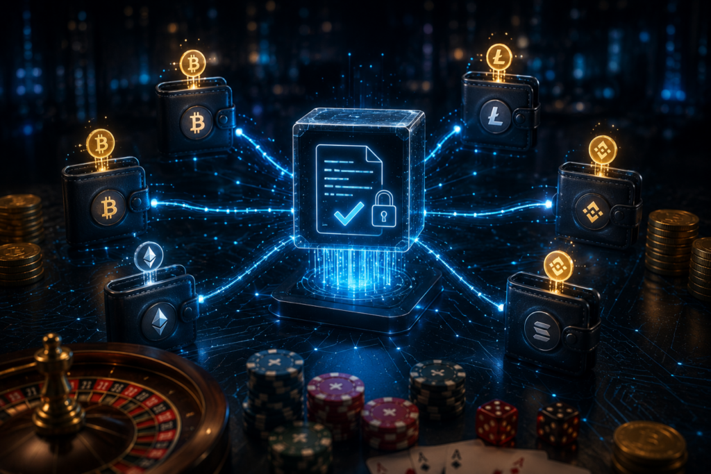 Smart Contracts and Automated Payouts - online casino automation through blockchain smart contracts and instant secure player payouts